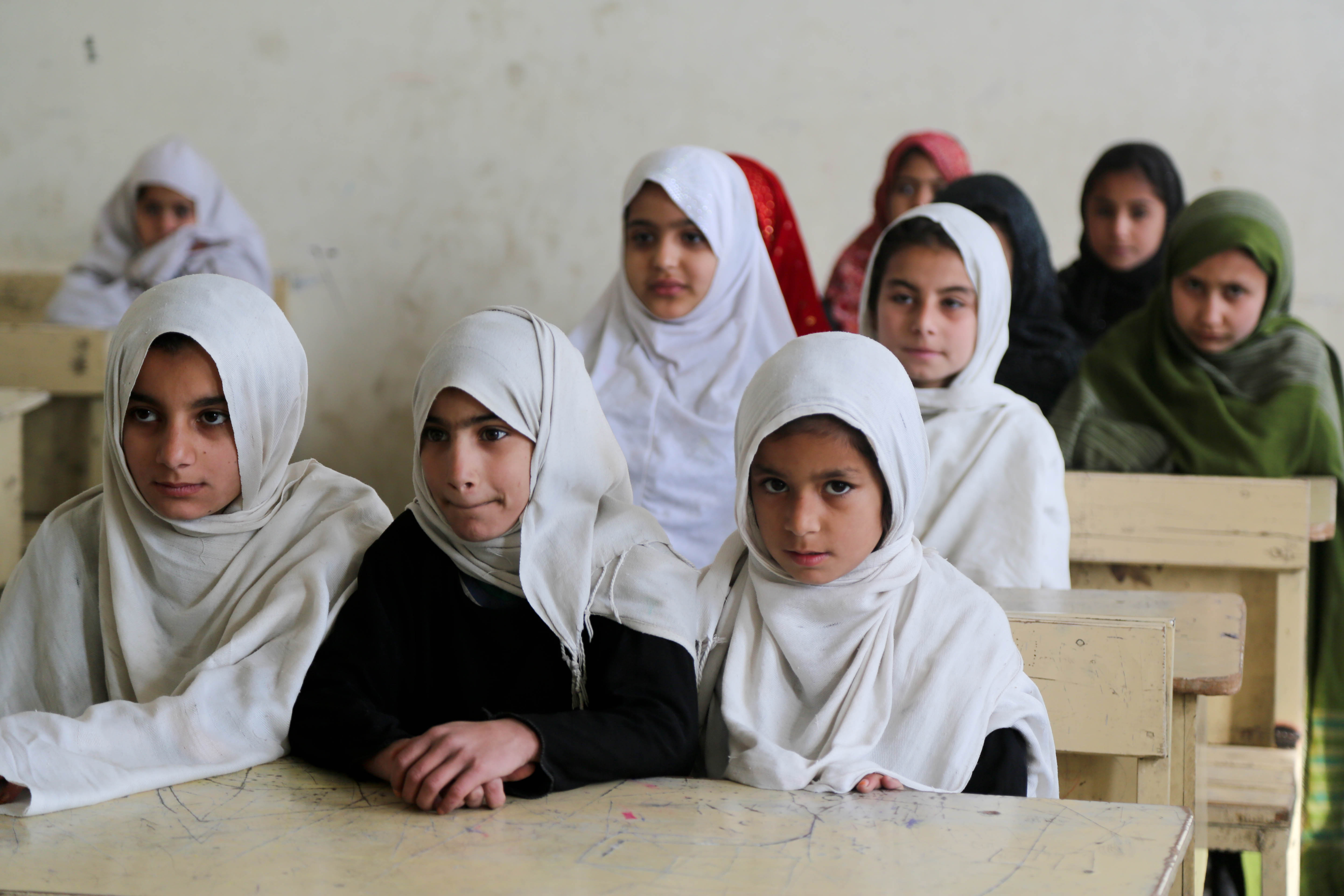 Afghan students enjoy a roof over their heads at school | Wadsam