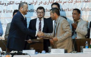 Afghanistan to launch its first online commodity exchange market
