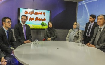Samangan local radio and TV goes “on air” in brand new studio financed by Germany