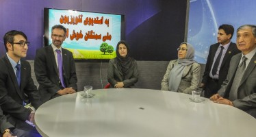 Samangan local radio and TV goes “on air” in brand new studio financed by Germany