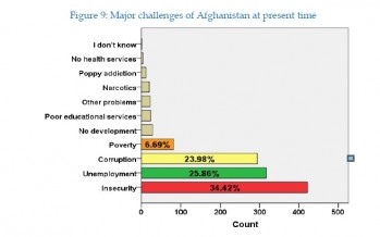 Unemployment cited as the next biggest challenge in Afghanistan after insecurity