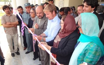 Two facilities inaugurated in Badakhshan University