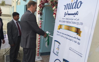 Dutch-Afghan Mido Dairy Factory opens in Kabul