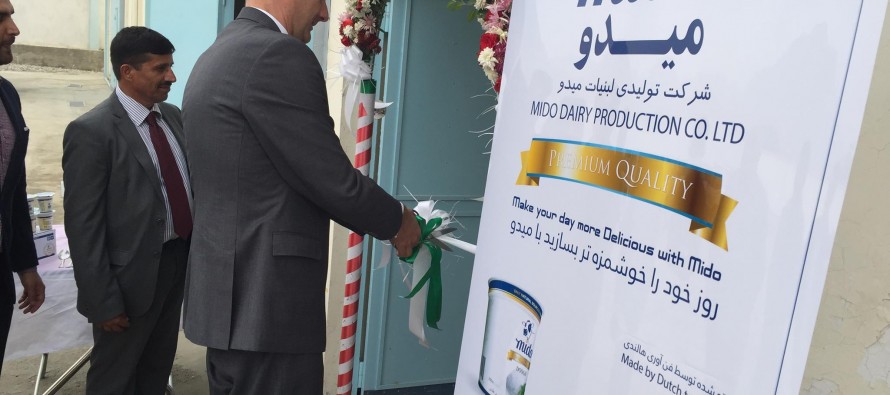 Dutch-Afghan Mido Dairy Factory opens in Kabul