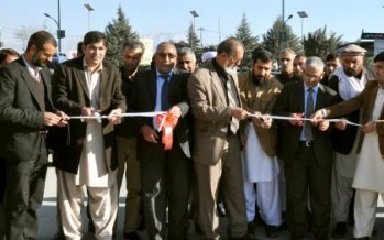 Kabul’s newly-reconstructed roads inaugurated