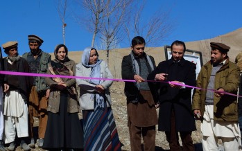 Flood protection facilities provided to villages in Badakhshan
