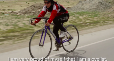 Afghan women’s cycling team nominated for Nobel Peace Prize