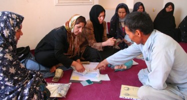 Afghan women take their place in rural community development