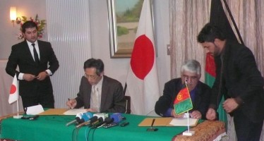 Japan, Afghanistan sign accord on development projects in Nangarhar province