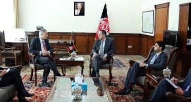 Afghan Finance Minister meets EU special envoy