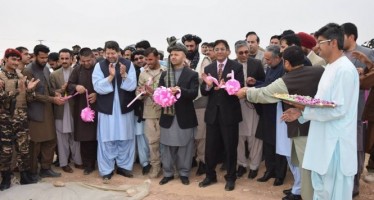 Construction work of Kandahar’s cricket stadium kicks off