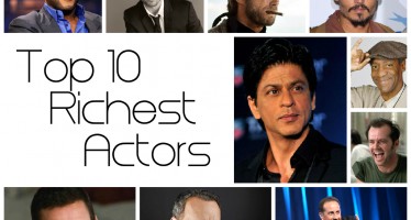 Top 10 richest actors in the world