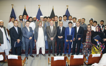 USAID recognizes 40 Afghan entrepreneurs