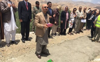 Construction of Bamiyan Cultural Center inaugurated a year after its design approval