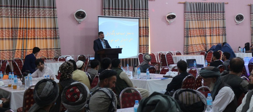 First-ever public hearing discusses development projects in Balkh’s Khulm district