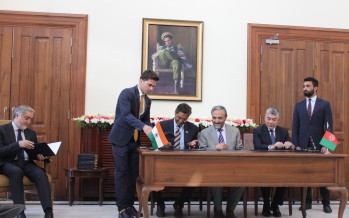 Afghanistan, India sign MoU on 87 projects worth $25 million