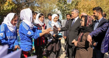 Sports equipment for 18 schools in Kabul & Mazar-e Sharif