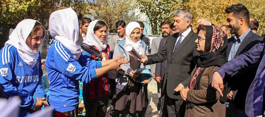 Sports equipment for 18 schools in Kabul & Mazar-e Sharif