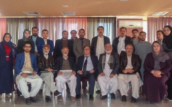 Workshops on role of gender in mining sector held in Kabul, Balkh and Herat