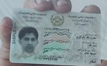 Afghanistan to launch biometric cards in 90 days
