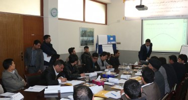 134 Afghan engineers receive training on designing and surveying construction projects