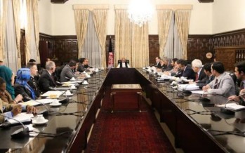 Afghanistan’s National Procurement Committee approves 5 contracts