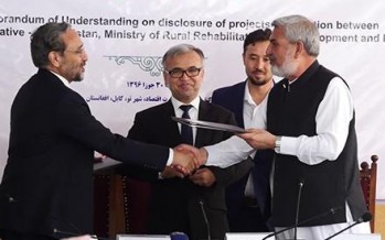 Afghan ministries sign ‘Transparency’ agreement with COST