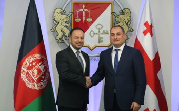 Afghan Finance Minister discusses economic ties with Georgia
