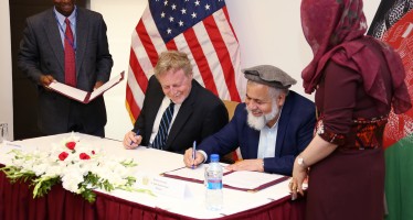 USAID signs MoU with Ministry of Justice to improve access to services for Afghan people