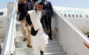 President Ghani heads to Turkmenistan