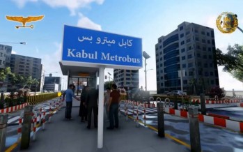 First Phase of Kabul’s Metro Bus Service to Roll Out Soon