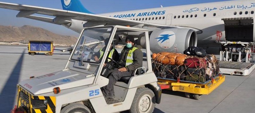 40 tons of fruits flown from Kandahar to India through Afghan-India air corridor