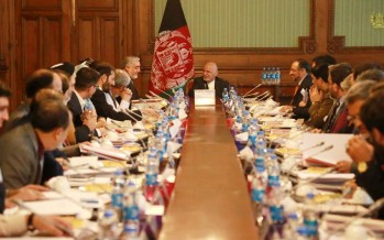 Afghan government approves  fiscal budget for year 1397