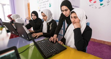 First group of Afghan female coders develop game to combat opium