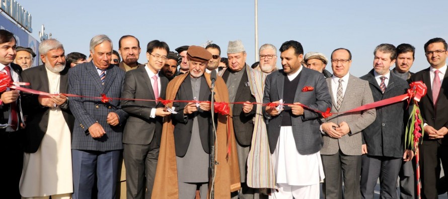 Ghani Inaugurates Afghan-China Air Corridor