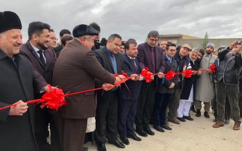 Newly Reconstructed Road in Balkh Benefits 134,000 People