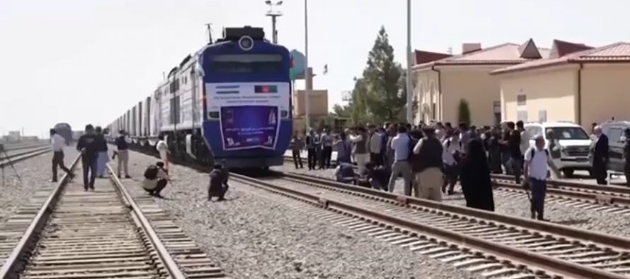 Afghanistan Exports Talc to China For First Time Via Hairatan Railroad