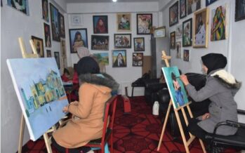 Painting Inspires Afghan Girls to Break Through Confinements of Tradition