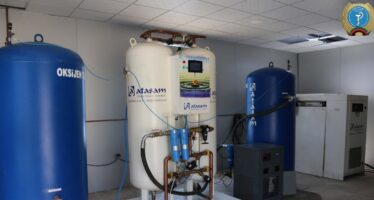 An Oxygen Production Machine Activated in Sheikh Zahed University of Khost